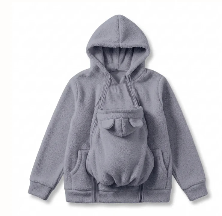 Hands-Free Babywearing Hoodie, Cozy Mama Baby Carrier Hoodie CH07 180540
